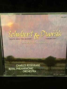 Schubert Death of the Maiden, Dvorak American Telarc CD Very Good Condition